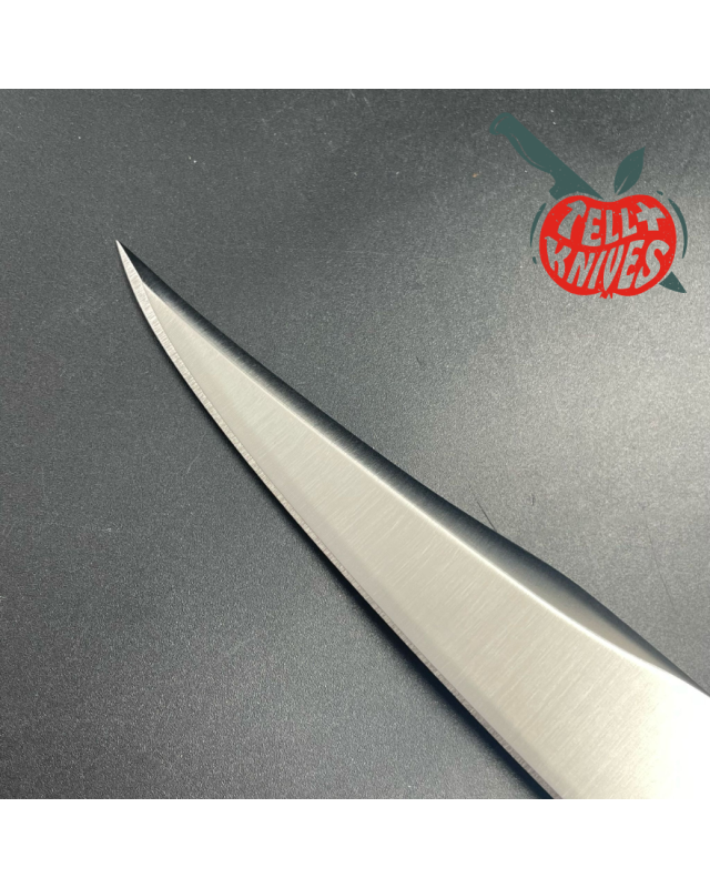 ONTARIO USA Bill Bagwell Gambler QS13 steel brass guard Pakka wood coffin handle