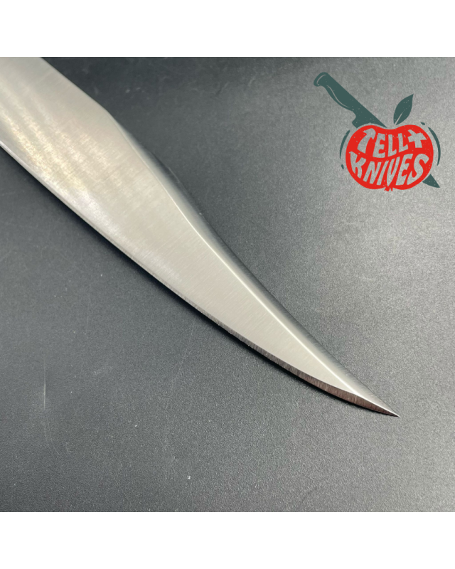 ONTARIO USA Bill Bagwell Gambler QS13 steel brass guard Pakka wood coffin handle