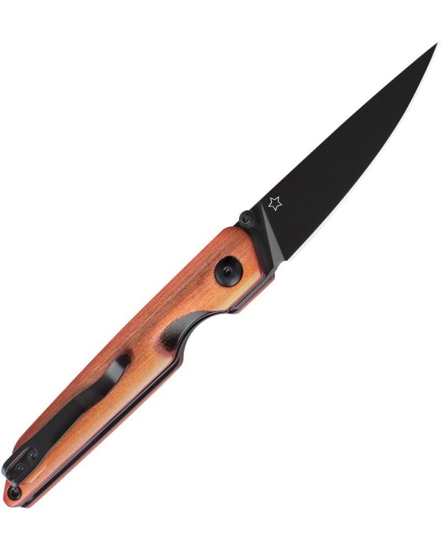 Shot 154CM steel black finish blade Linerlock Copper Aluminium handle Shot 154CM steel black finish blade Linerlock Copper Aluminium handle