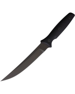 Ronin Torii fixed blade full tang D2 steel black powder coated black G10 handle black kydex sheath