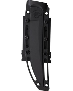 Ronin Torii fixed blade full tang D2 steel black powder coated black/red G10 handle black kydex sheath