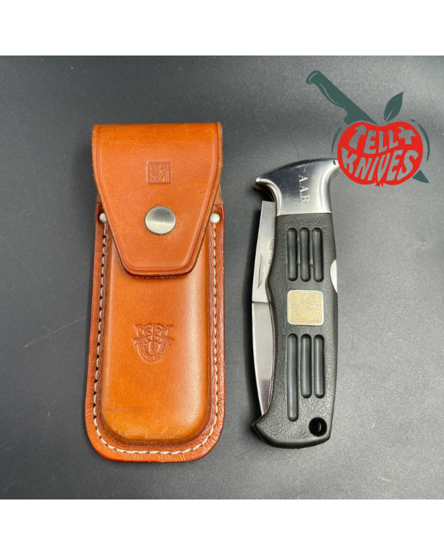 Vintage Militare AL MAR SERE 3003 Corpo dei Marines AAB AUS6-A manico in acciaio Kraton medaglioni in ottone SEKI Giappone