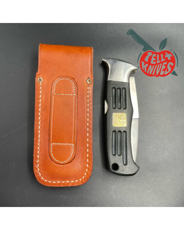 Vintage Military AL MAR SERE 3003 Marine Corps AAB AUS6-A steel Kraton handle brass medallions SEKI Japan