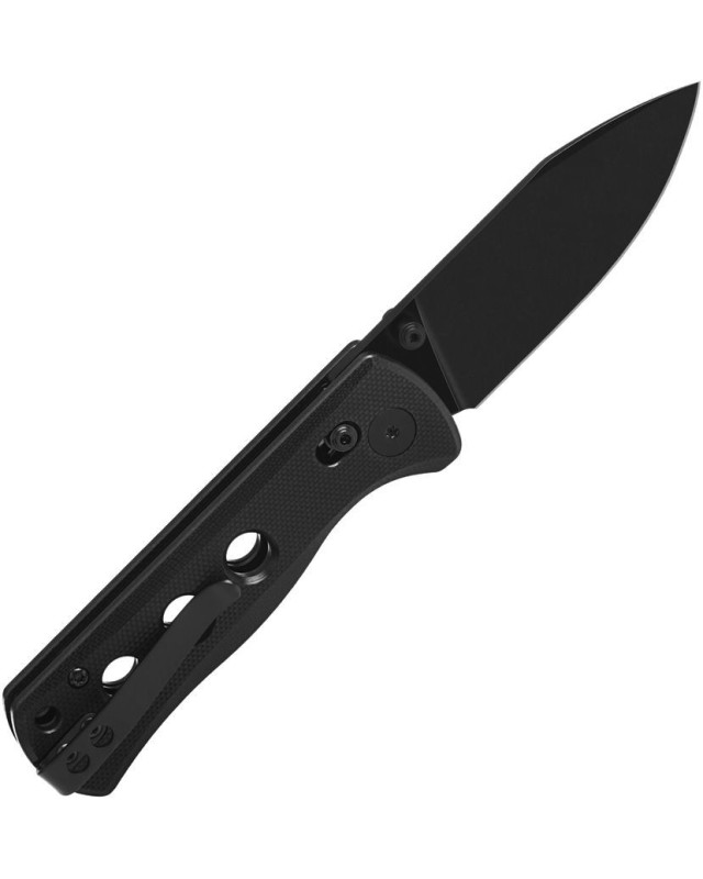 Canary folding knife 14C28N steel black finish blade Glyde Lock black G10 handle Canary folding knife 14C28N steel black finish blade Glyde Lock black G10 handle