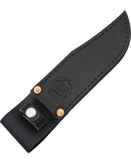 Von Tempsky Ranger Bowie High Carbon steel full tang blade wood handle black leather sheath