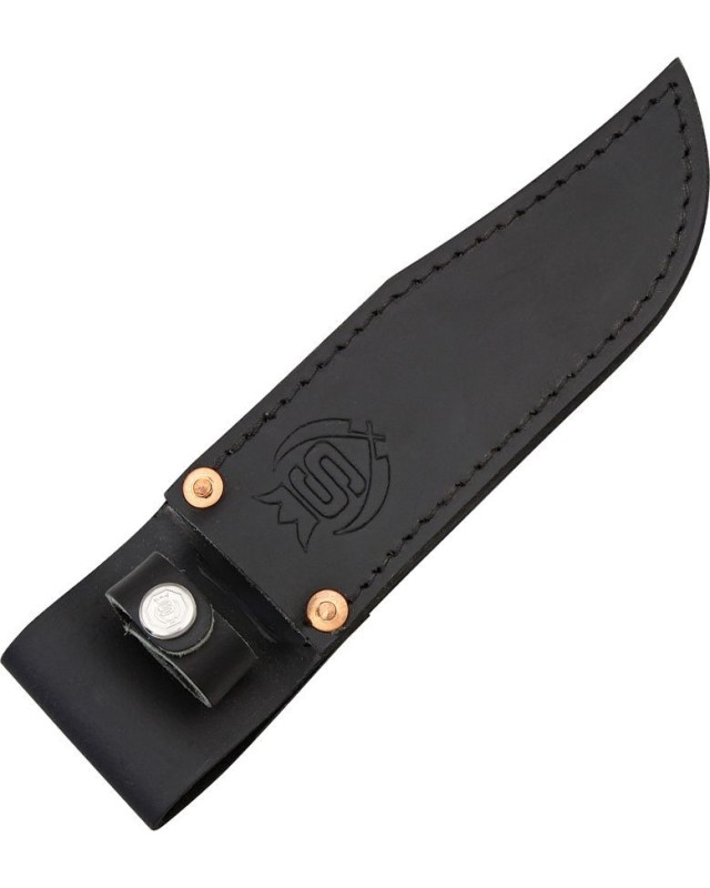 Von Tempsky Ranger Bowie High Carbon steel full tang blade wood handle black leather sheath Von Tempsky Ranger Bowie High Carbon steel full tang blade wood handle black leather sheath