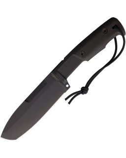 Selvans Full Tang S600 steel MIL-C-13924 black finish black forprene handle black sheath