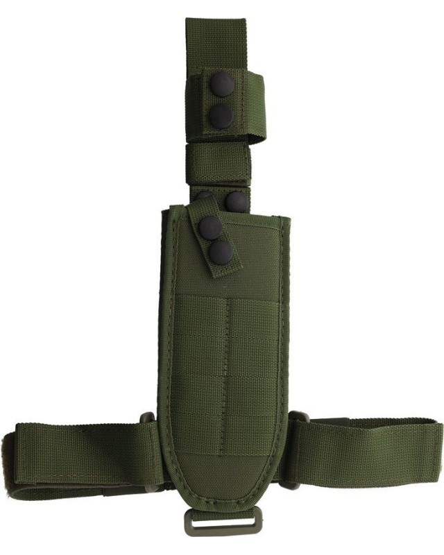 Selvans Full Tang S600 steel MIL-C-13924 black finish black forprene handle black sheath