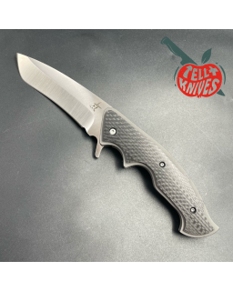 Greg Lightfoot Full Contact tactical folder BG-42 steel hand polished blade finish Titanium handle carbon fiber overlay
