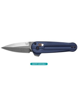Lowden M390 premium steel stonewash finish blue aluminium handle flipper AXIS lock