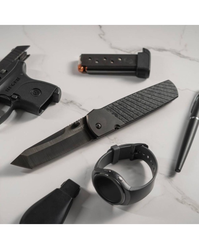 Cold Steel Hatamoto Linerlock CPM-20CV steel marble CF Cold Steel Hatamoto Linerlock CPM-20CV steel marble CF