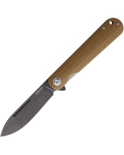 Ontario Knives Ischua Creek stainless steel blackwash finish G10 handle
