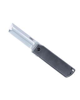 CRKT MinimalX Folding Knife 12C27 Steel Black Stonewash Handle