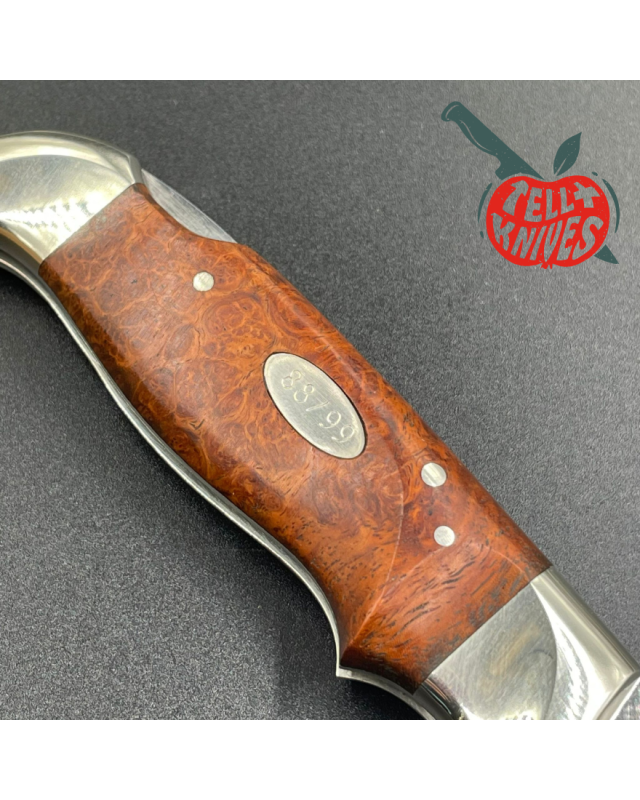 1999 Hattori Limited Edition H-51 folding knife VG-10 steel miror finish mahogany wood handle wood box 99pces 1999 Hattori Limited Edition H-51 folding knife VG-10 steel miror finish mahogany wood handle wood box 99pces