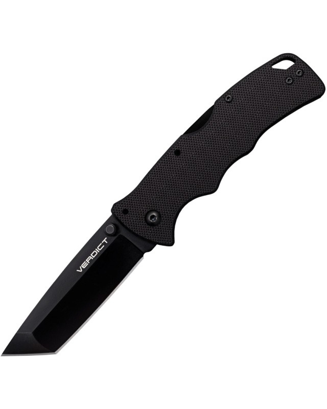 Cold Steel Verdict Tanto  AUS-10A Steel Black G10 Handle
