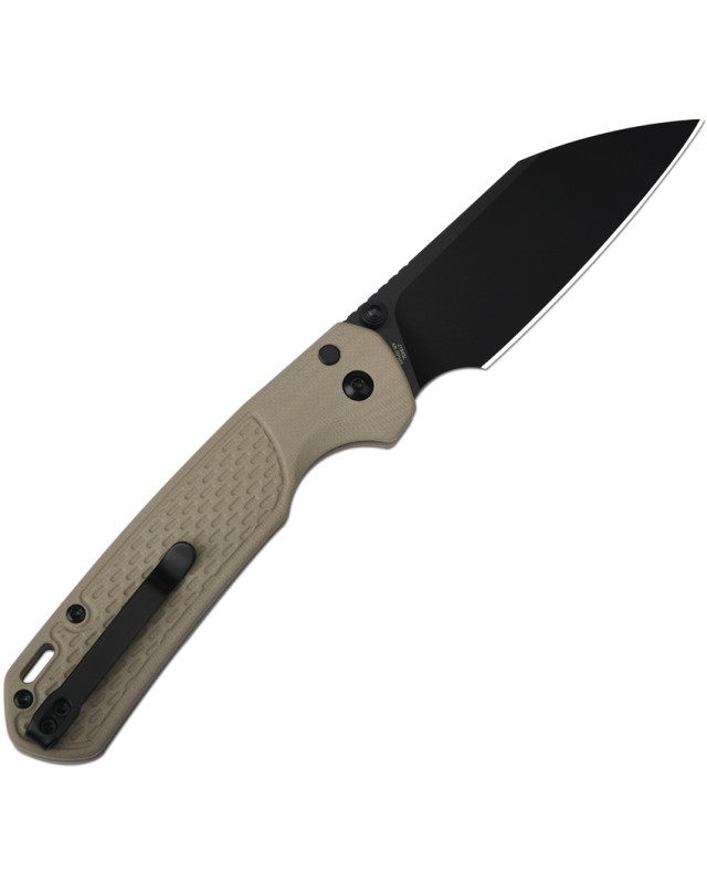 CJRB Large Pyrite Light Folding Knife  AR-RPM9 Steel  FRN Handle CJRB Large Pyrite Light Folding Knife  AR-RPM9 Steel  FRN Handle