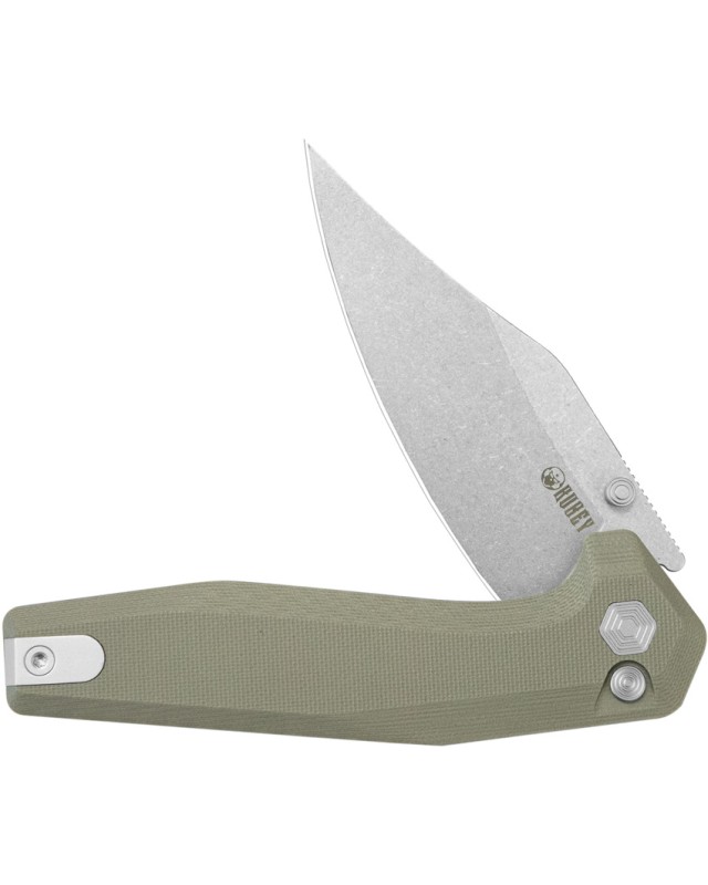 Kubey Hades Folding Knife  Sandvik 14C28N Steel  G10 Handle Kubey Hades Folding Knife  Sandvik 14C28N Steel  G10 Handle